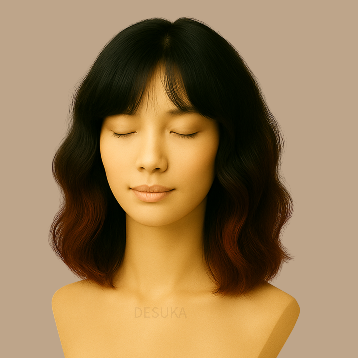 Desuka FringeMuse – Full Wefted Wig with Bangs