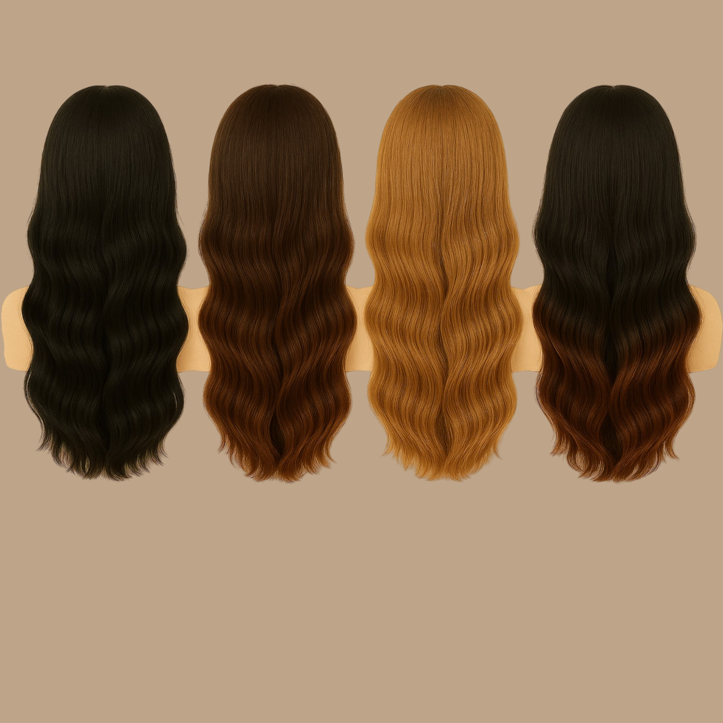 Desuka Perfect Four (set of 4 volumizer) Clip-In Extensions Premium (Straight)