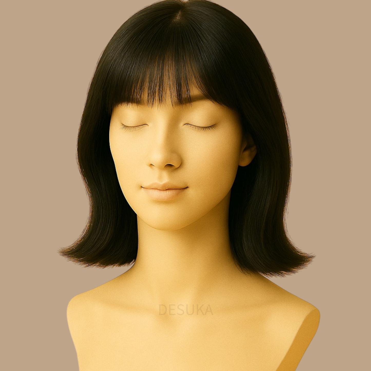 Desuka FringeMuse – Full Wefted Wig with Bangs