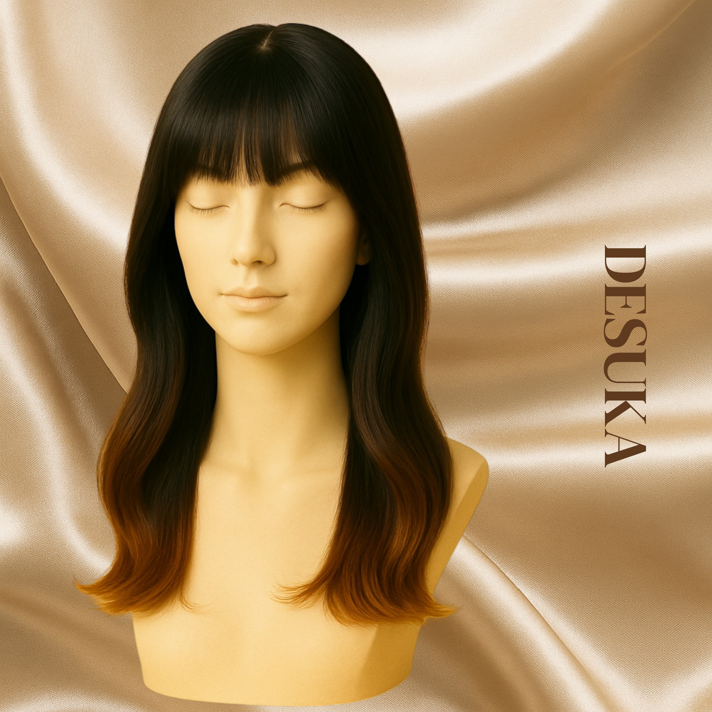 Desuka FringeMuse – Full Wefted Wig with Bangs Desuka