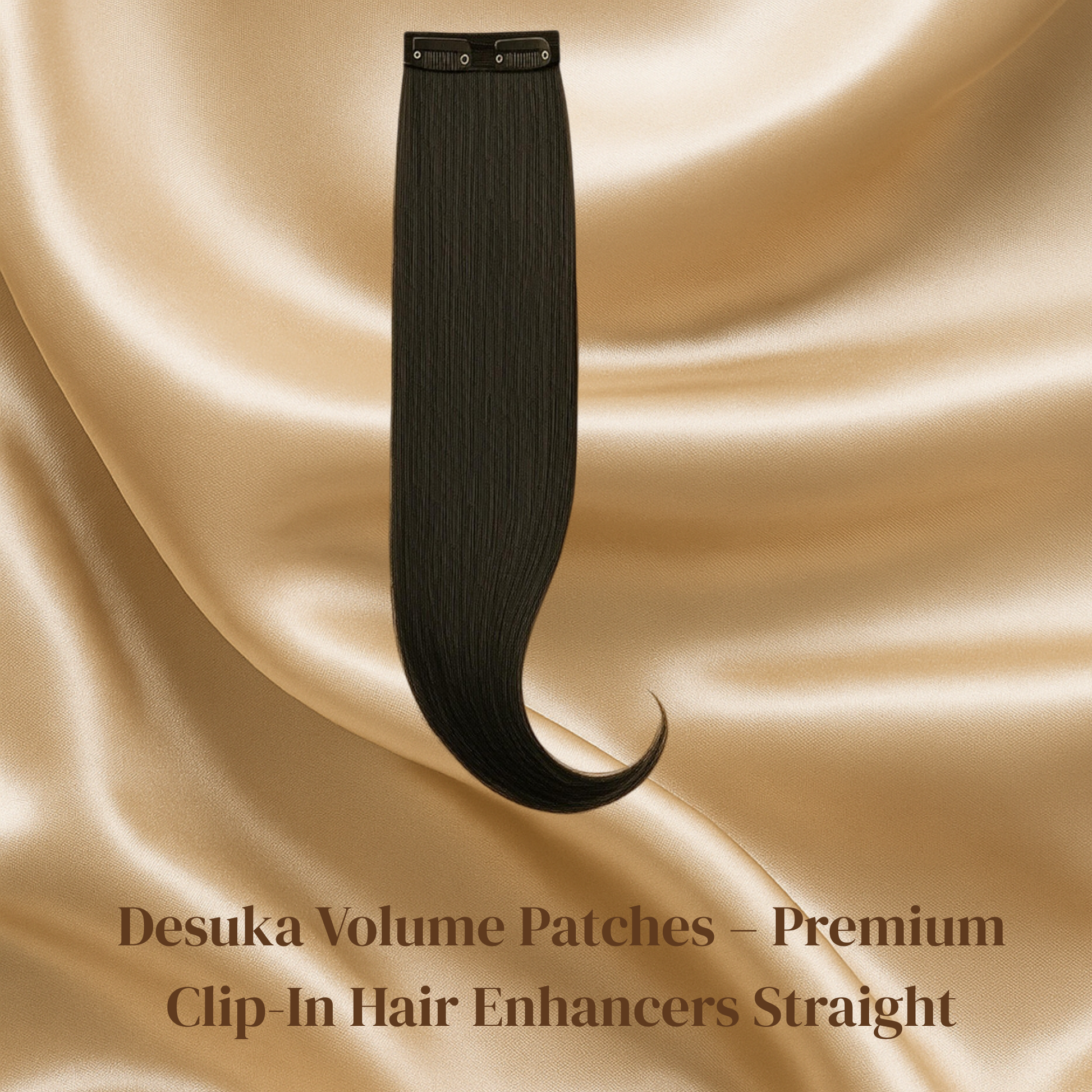 Desuka Volume Patches – Premium Clip-In Hair Enhancers Straight Desuka