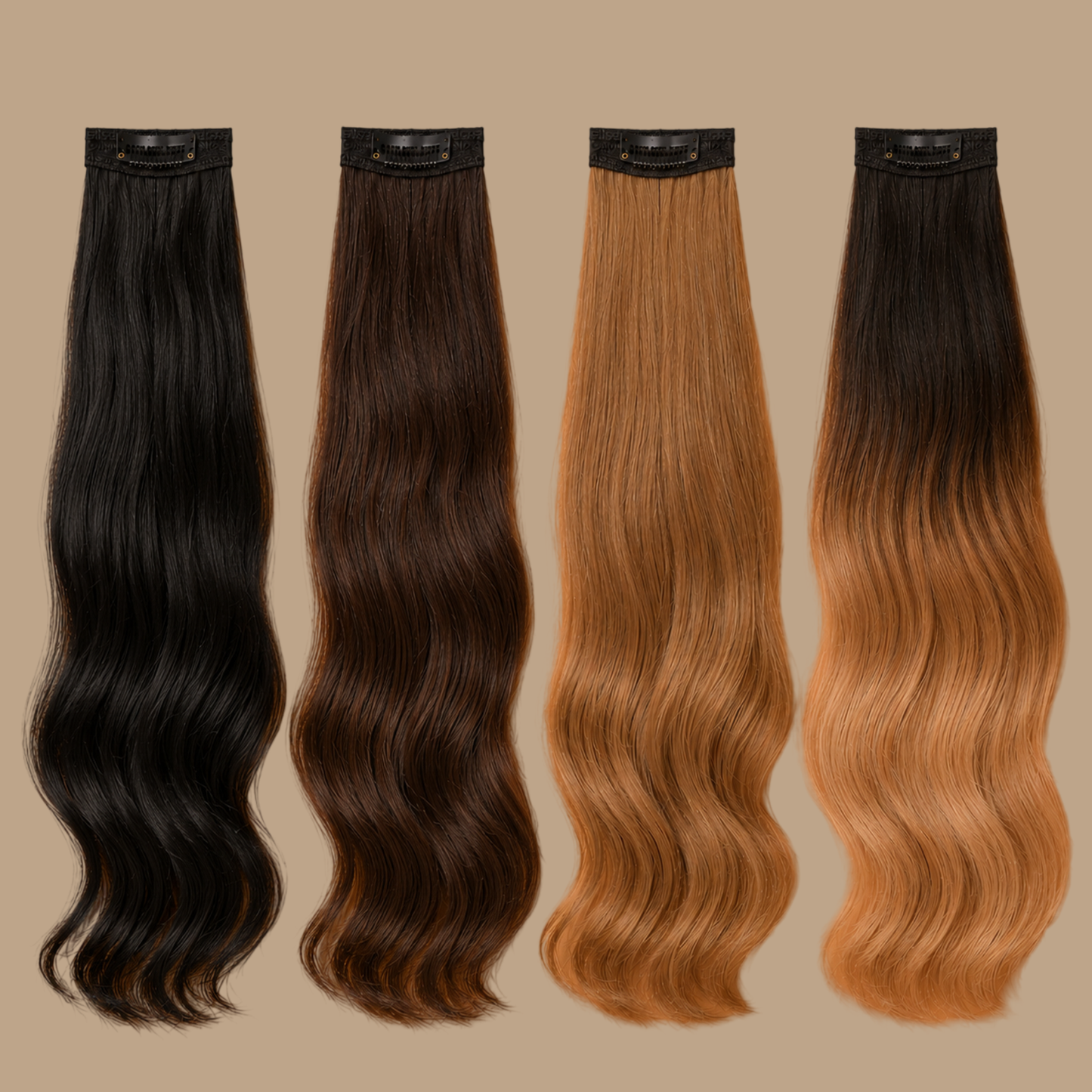 Desuka MonoStrand Single Clip Human Hair Extensions for Volume & Coverage
