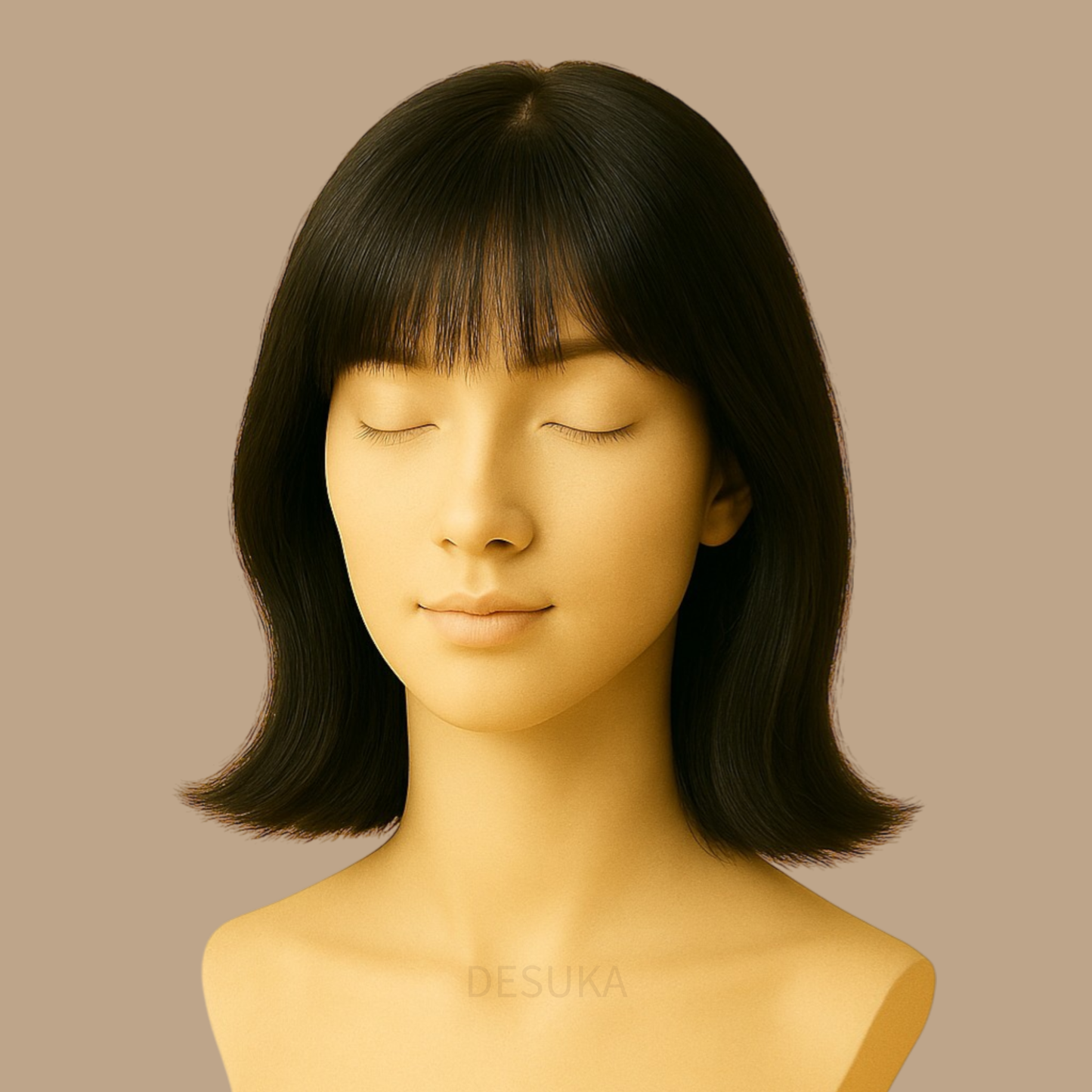 Desuka FringeMuse – Full Wefted Wig with Bangs