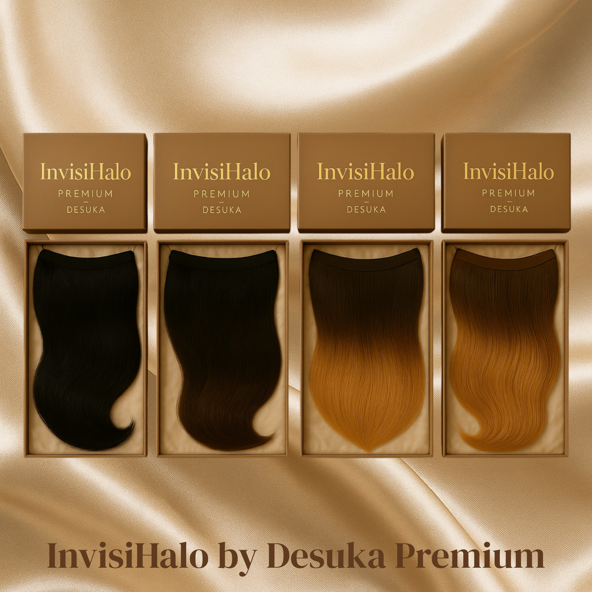 InvisiHalo by Desuka Premium (22 inch - 26 inch) (NBHL - DBHL) Desuka