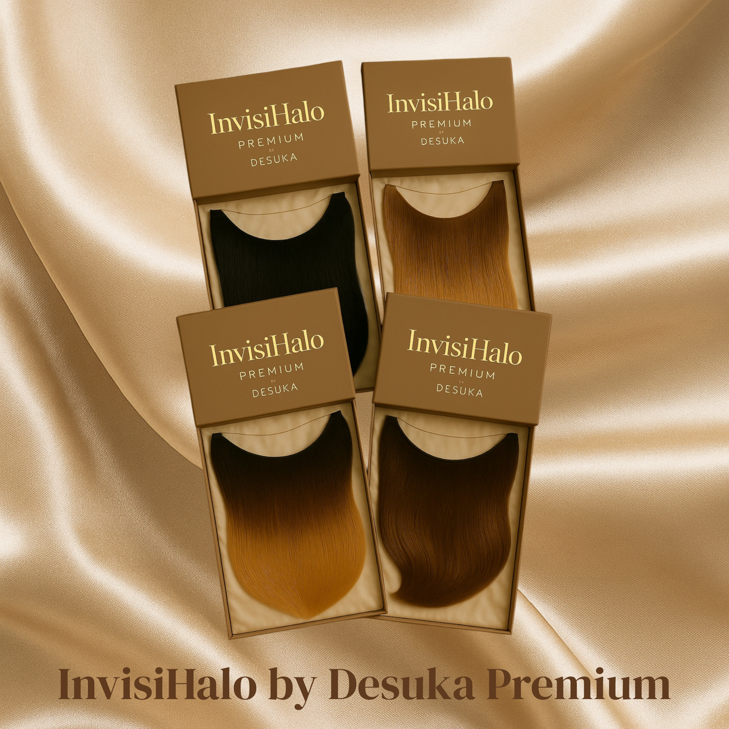 InvisiHalo by Desuka Premium (10 inch - 20 inch) (NBHL - DBHL) Desuka