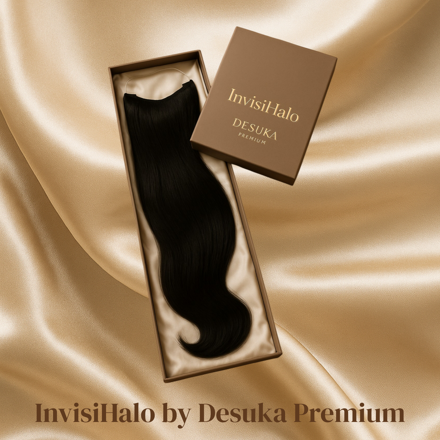 InvisiHalo by Desuka Premium (22 inch - 26 inch) ( NB - Ombre) Desuka