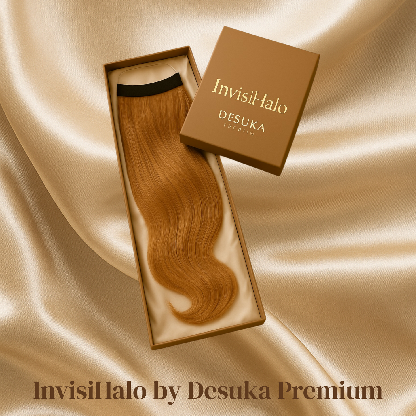 InvisiHalo by Desuka Premium (22 inch - 26 inch) ( NB - Ombre) Desuka