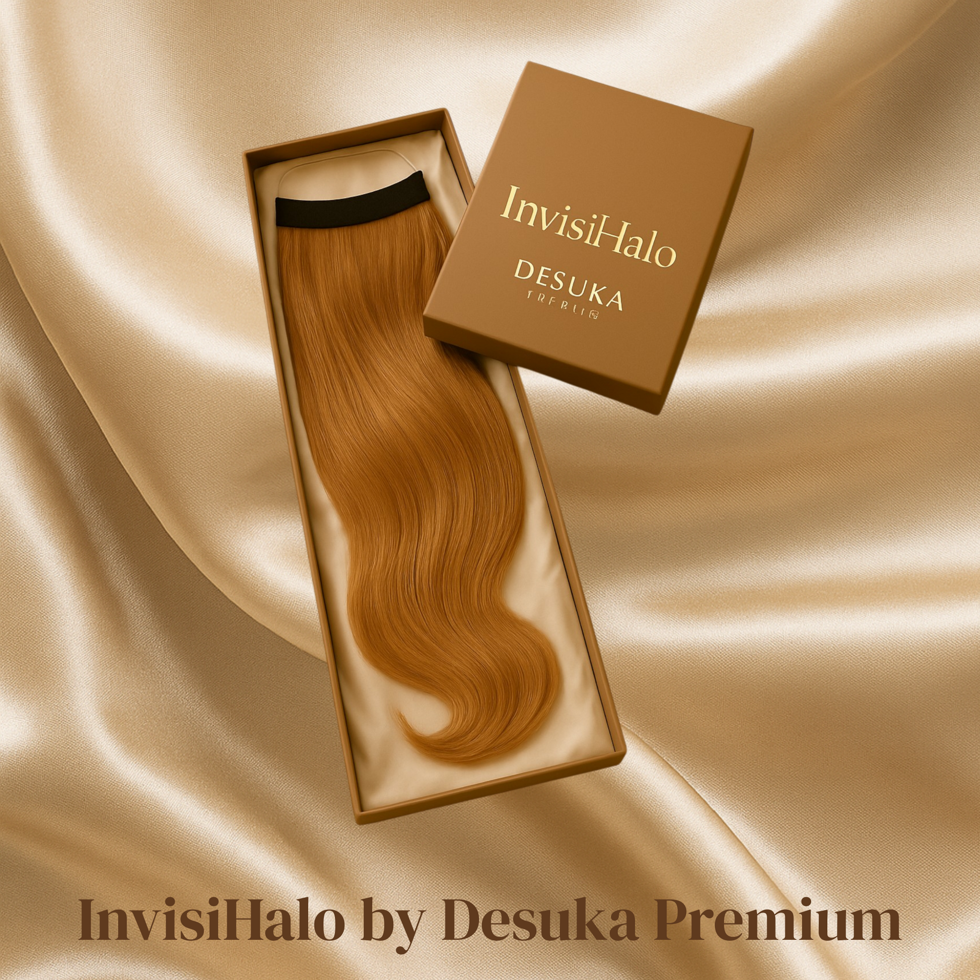 InvisiHalo by Desuka Premium (22 inch - 26 inch) ( NB - Ombre) Desuka