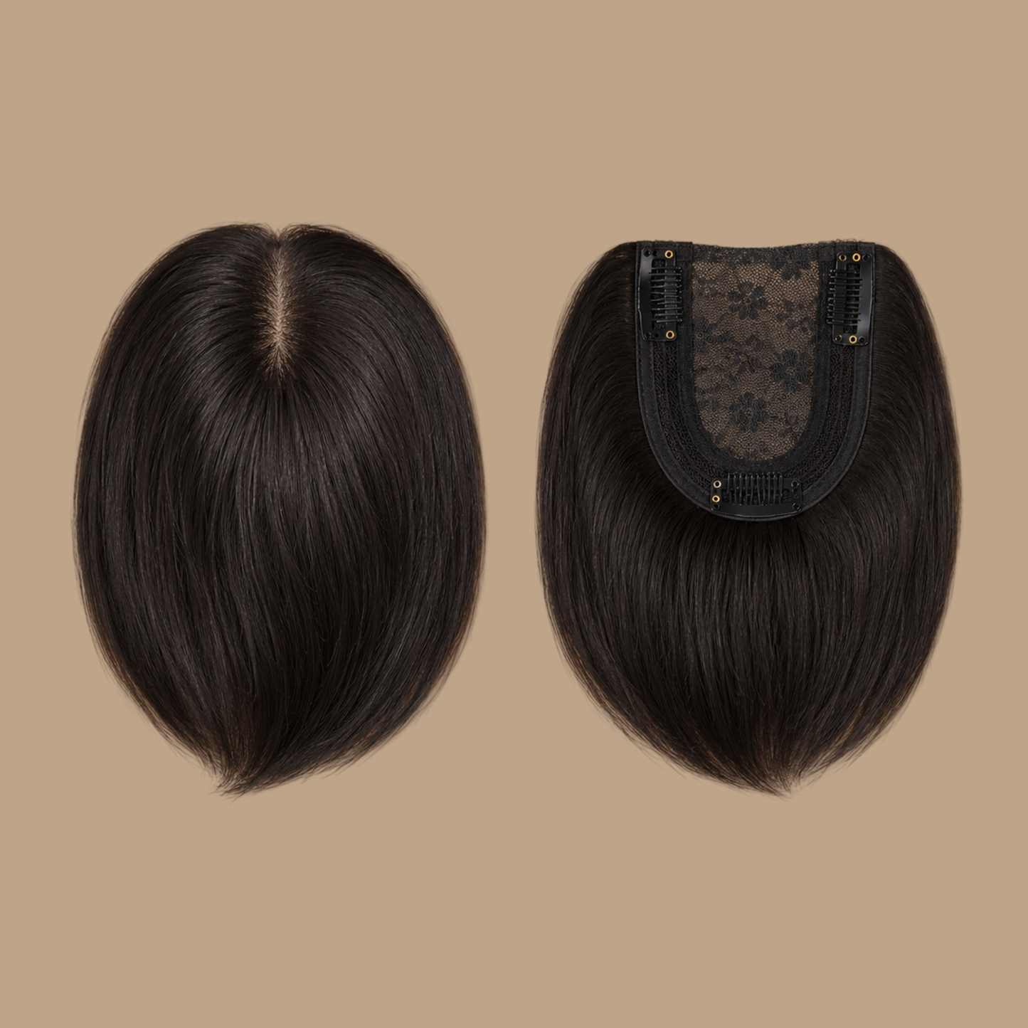 DESUKA BLENDEASE TOPPER – SILK BASE 3" × 4" | SHORT HAIR