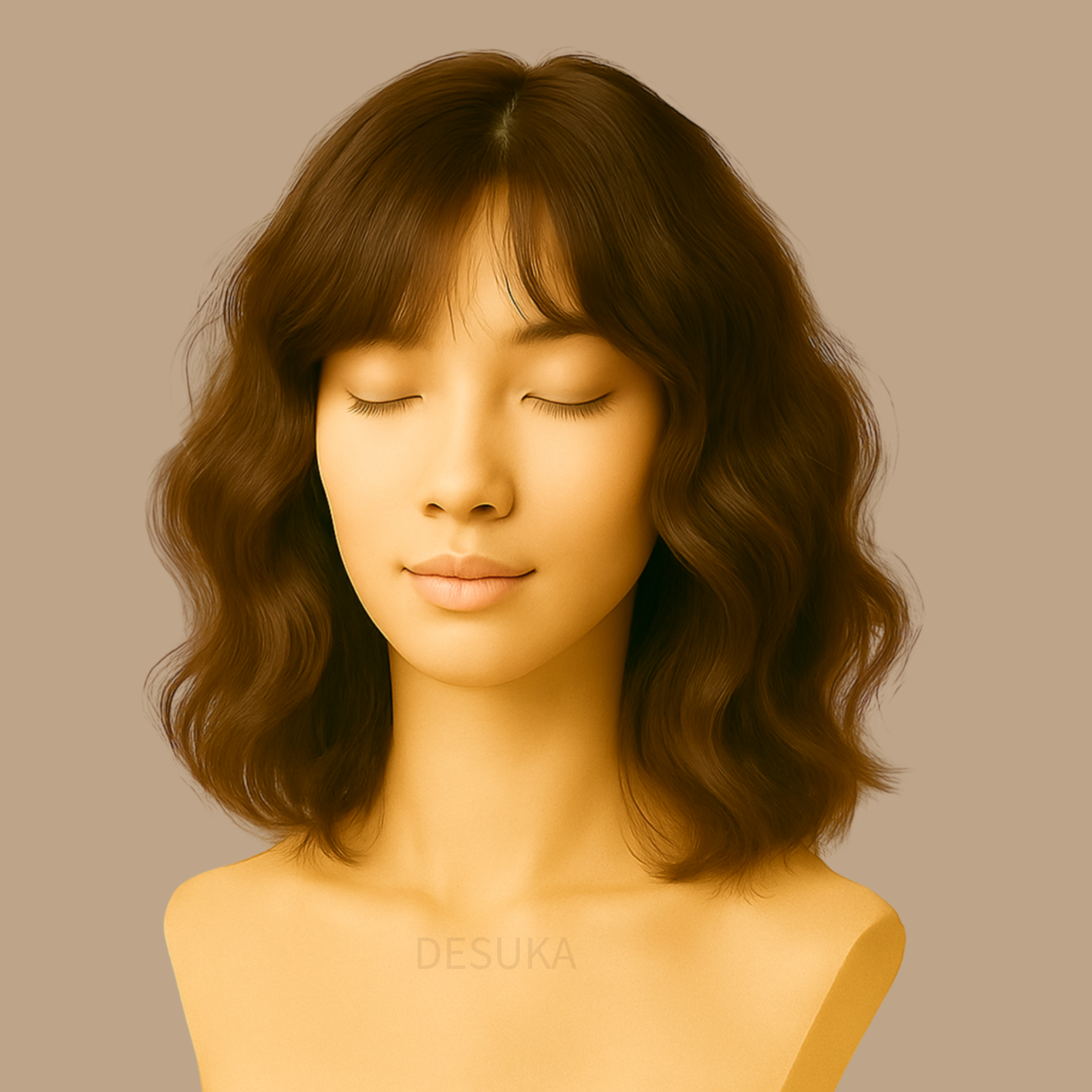 Desuka FringeMuse – Full Wefted Wig with Bangs