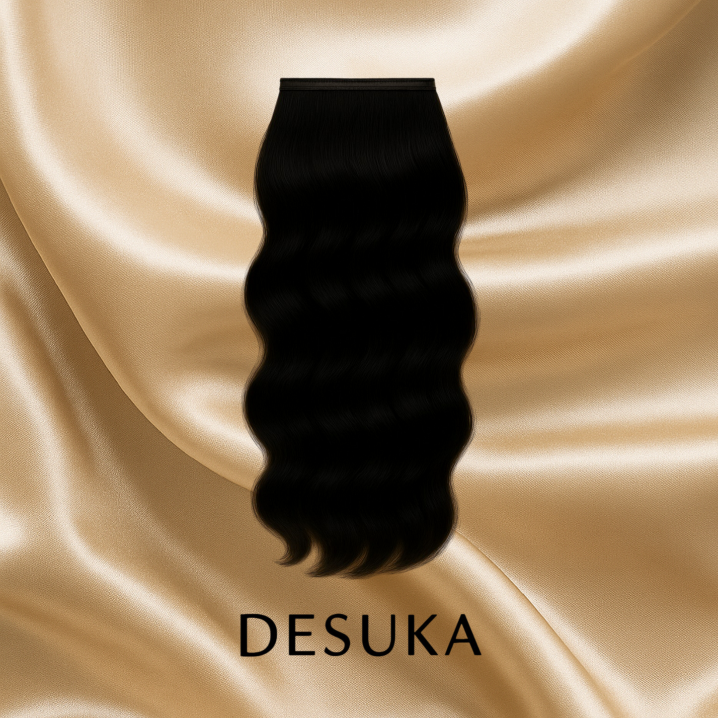 Desuka Volume Veil – 2 Clip Instant Volume Weft Clip-In Extensions Premium Wavy Desuka