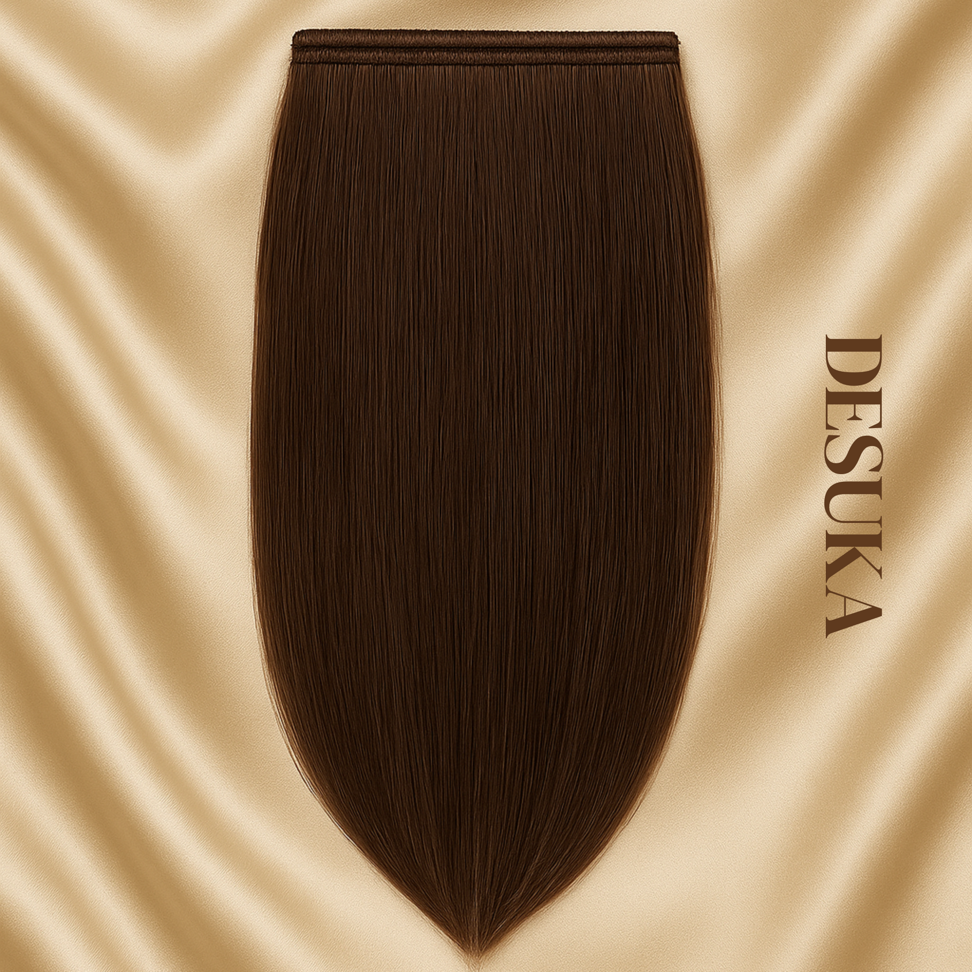 Desuka Volume Veil – 2 Clip InstaVolume Weft Clip-In Extensions Premium Straight Desuka