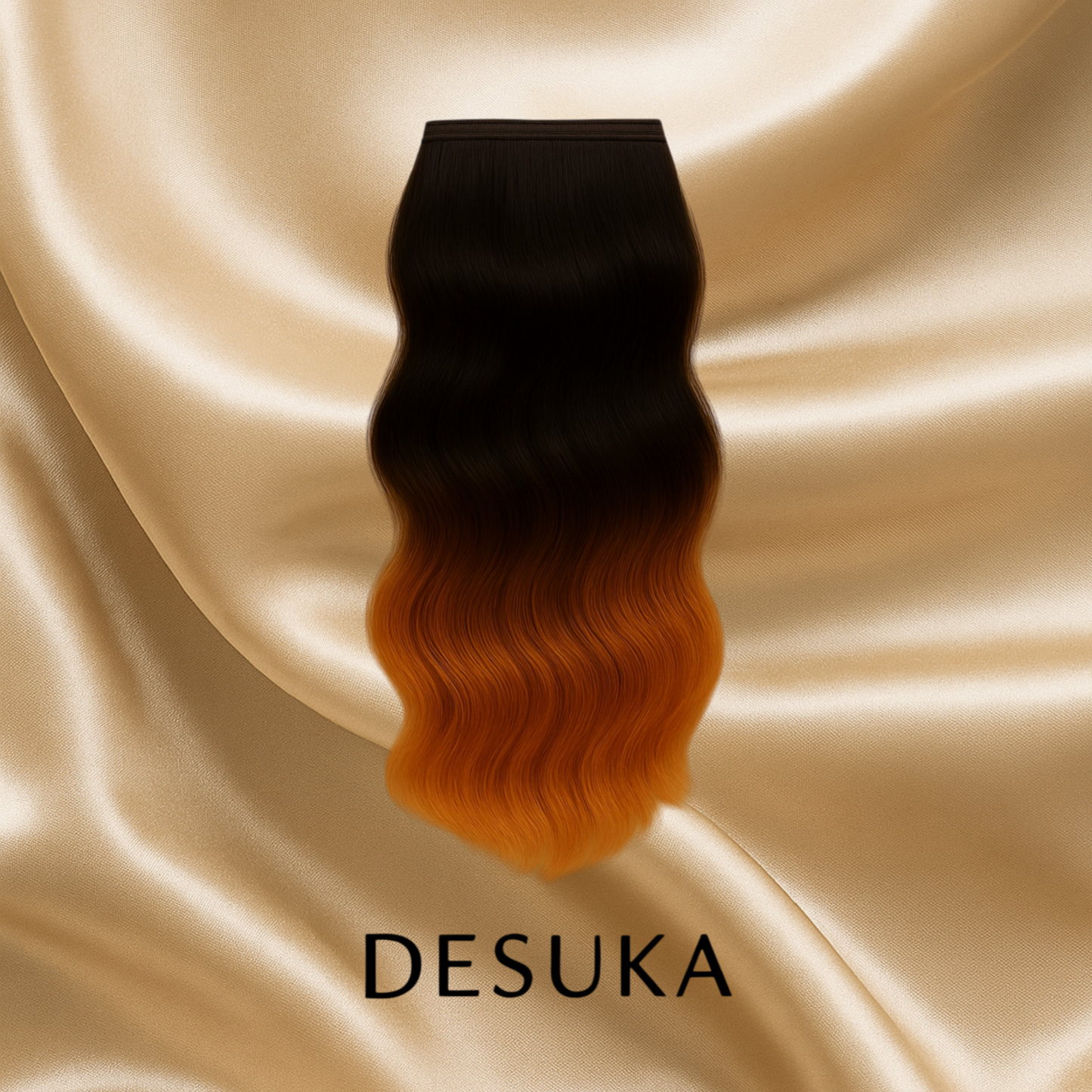 Desuka Volume Veil – 2 Clip Instant Volume Weft Clip-In Extensions Premium Wavy Desuka