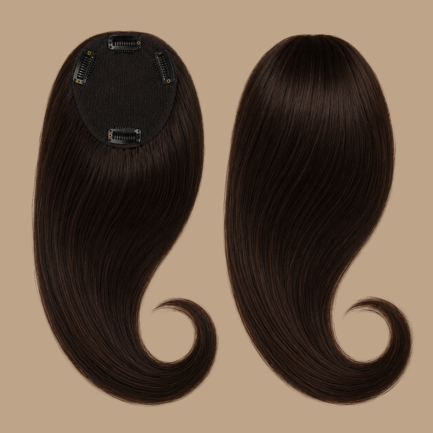 Desuka Volume Lift Topper – 4×4 Lace Base Backcomed