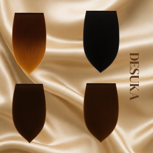 Desuka Volume Veil – 2 Clip InstaVolume Weft Clip-In Extensions Premium Straight Desuka