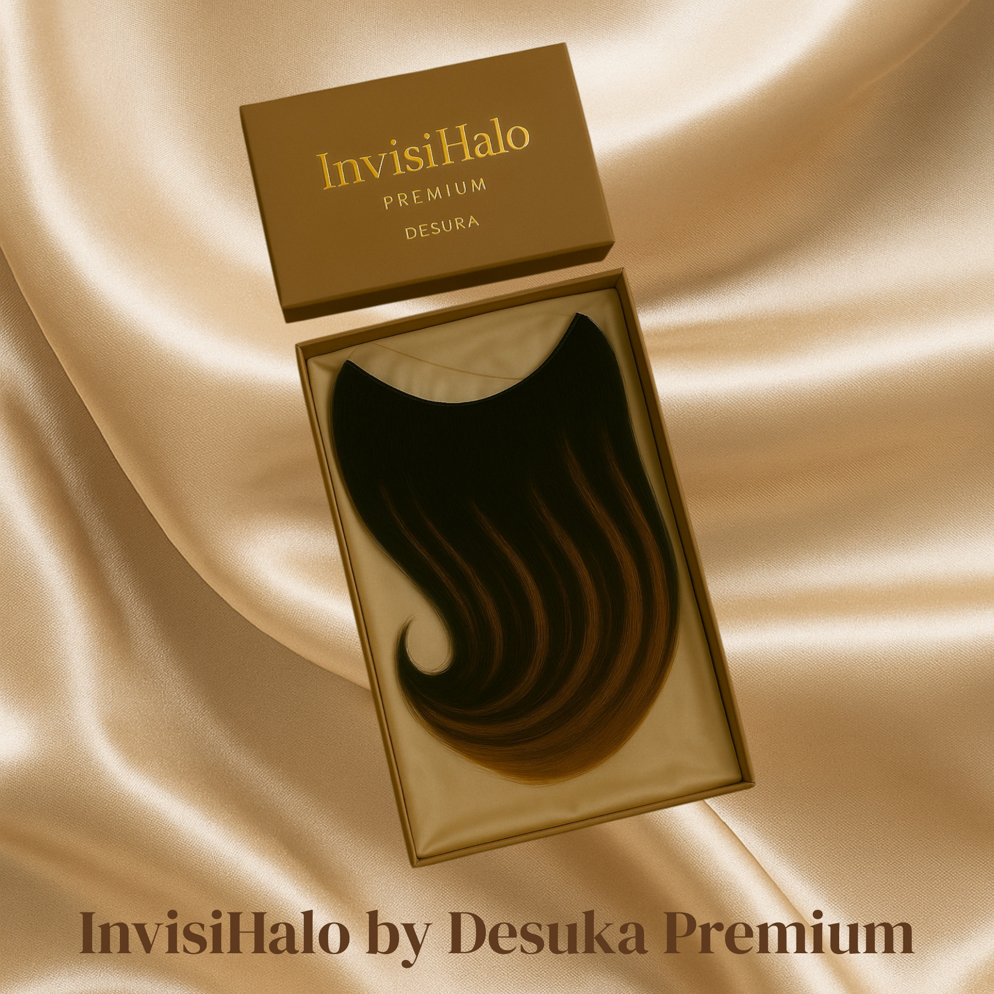 InvisiHalo by Desuka Premium (22 inch - 26 inch) ( NB - Ombre) Desuka
