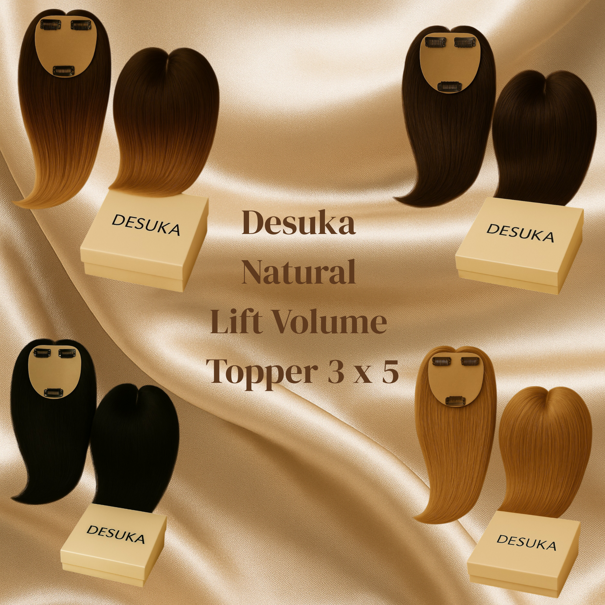 Desuka Natural Lift Volume Topper 3 x 5 Desuka