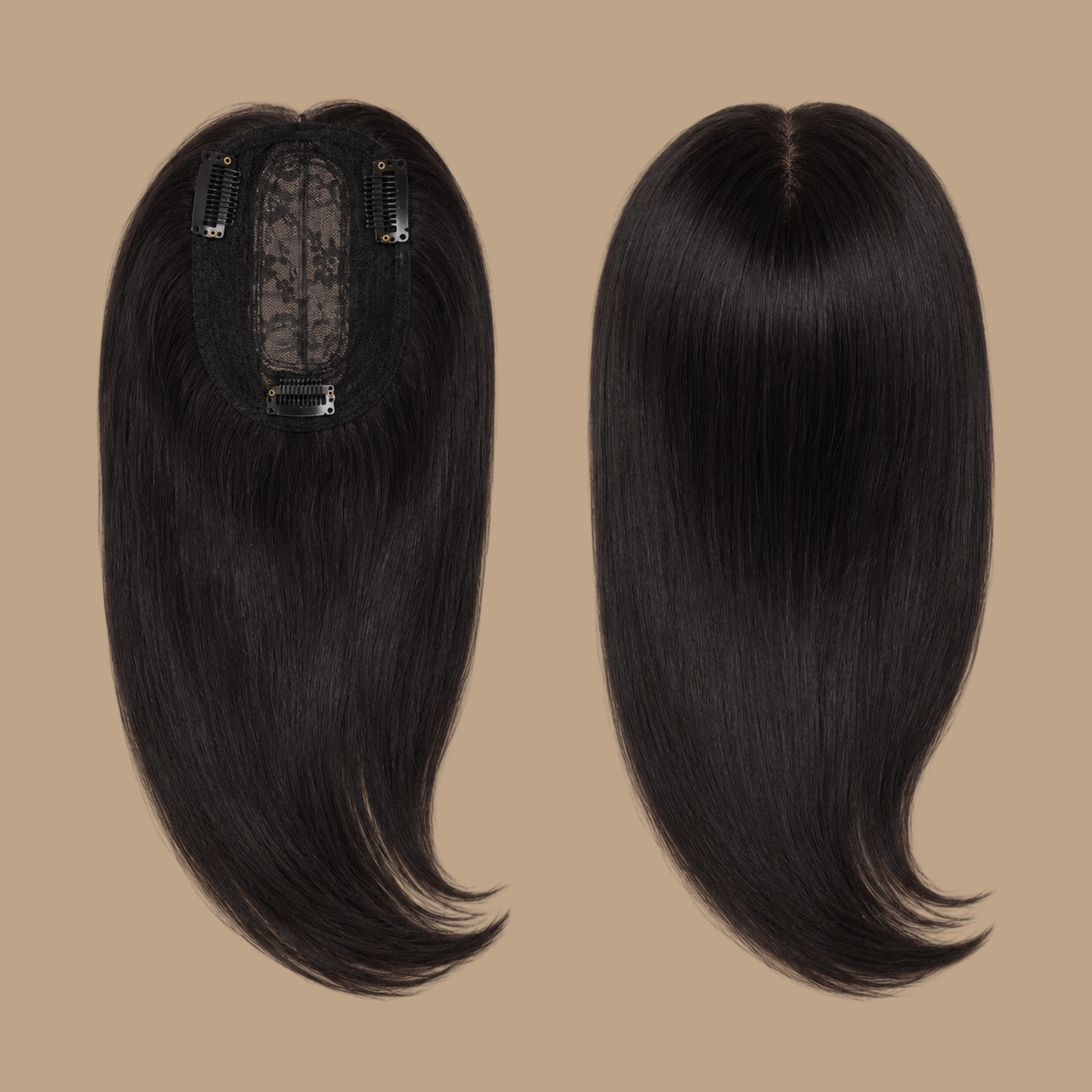DESUKA FRINGEBLEND TOPPER – SILK BASE | WITH BANGS