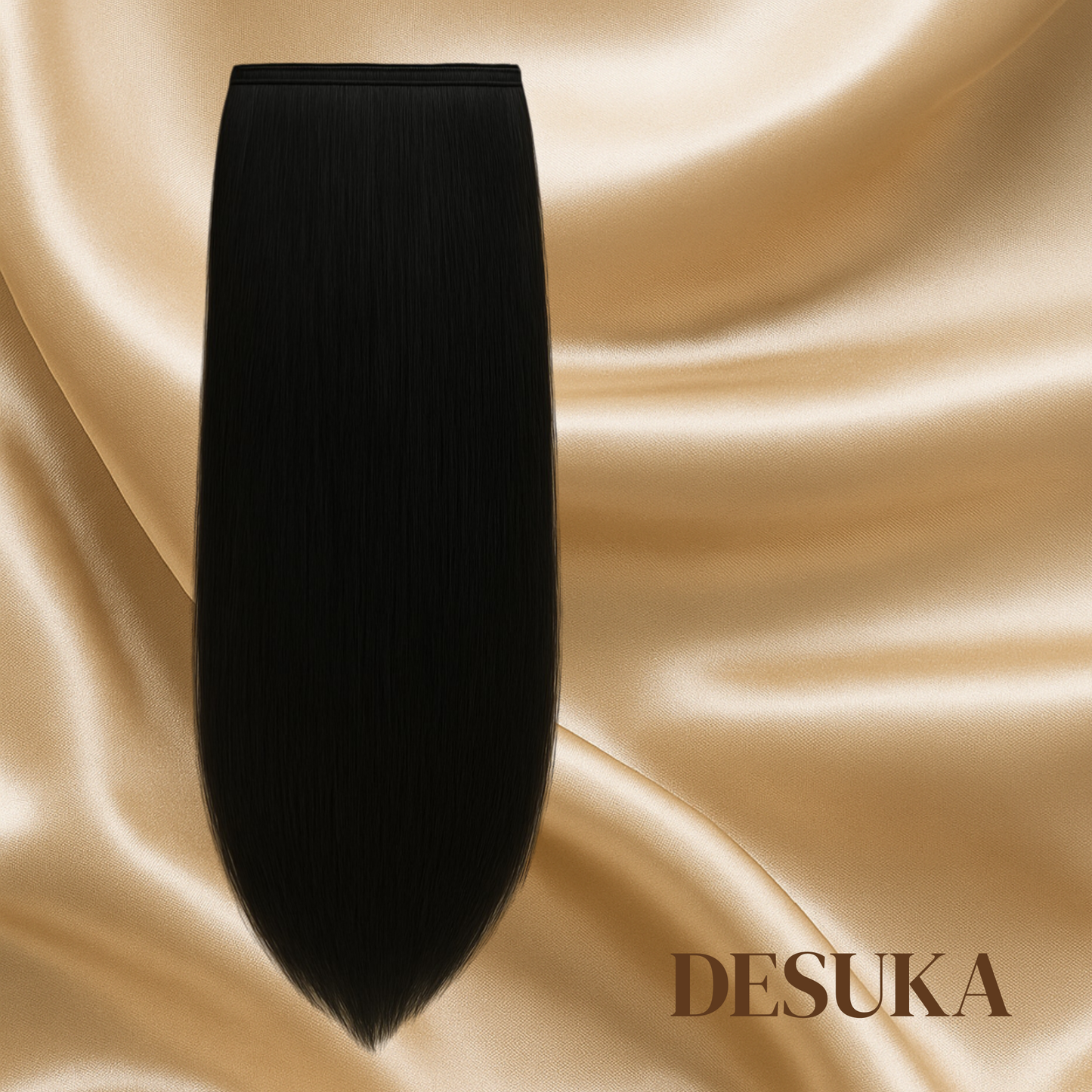 Desuka Volume Veil – 2 Clip InstaVolume Weft Clip-In Extensions Premium Straight Desuka