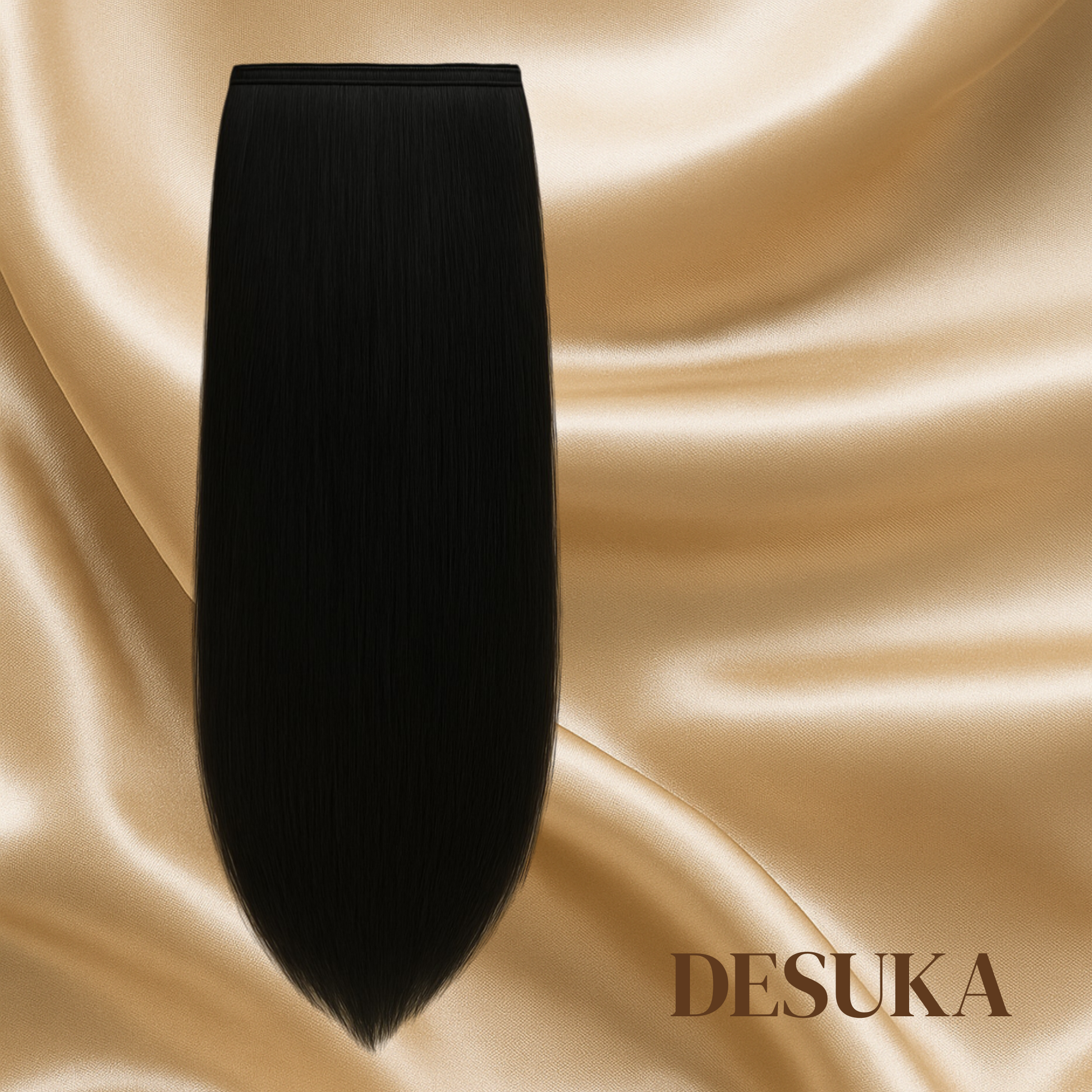 Desuka Volume Veil – 2 Clip InstaVolume Weft Clip-In Extensions Premium Straight Desuka