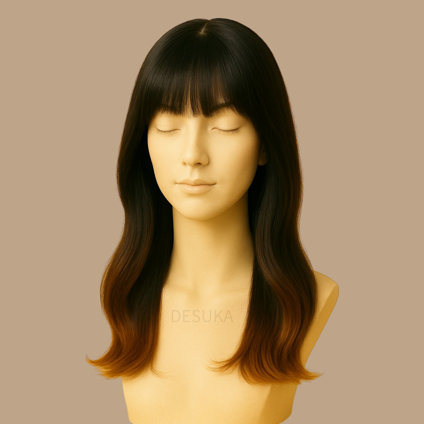 Desuka FringeMuse – Full Wefted Wig with Bangs