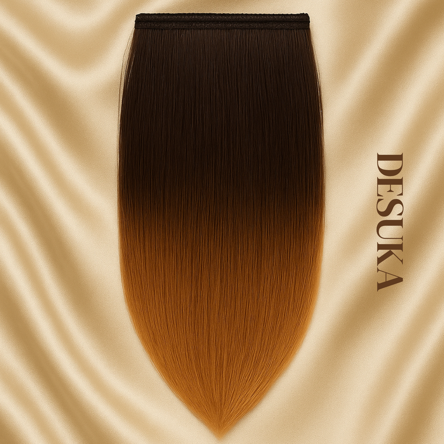 Desuka Volume Veil – 2 Clip InstaVolume Weft Clip-In Extensions Premium Straight Desuka
