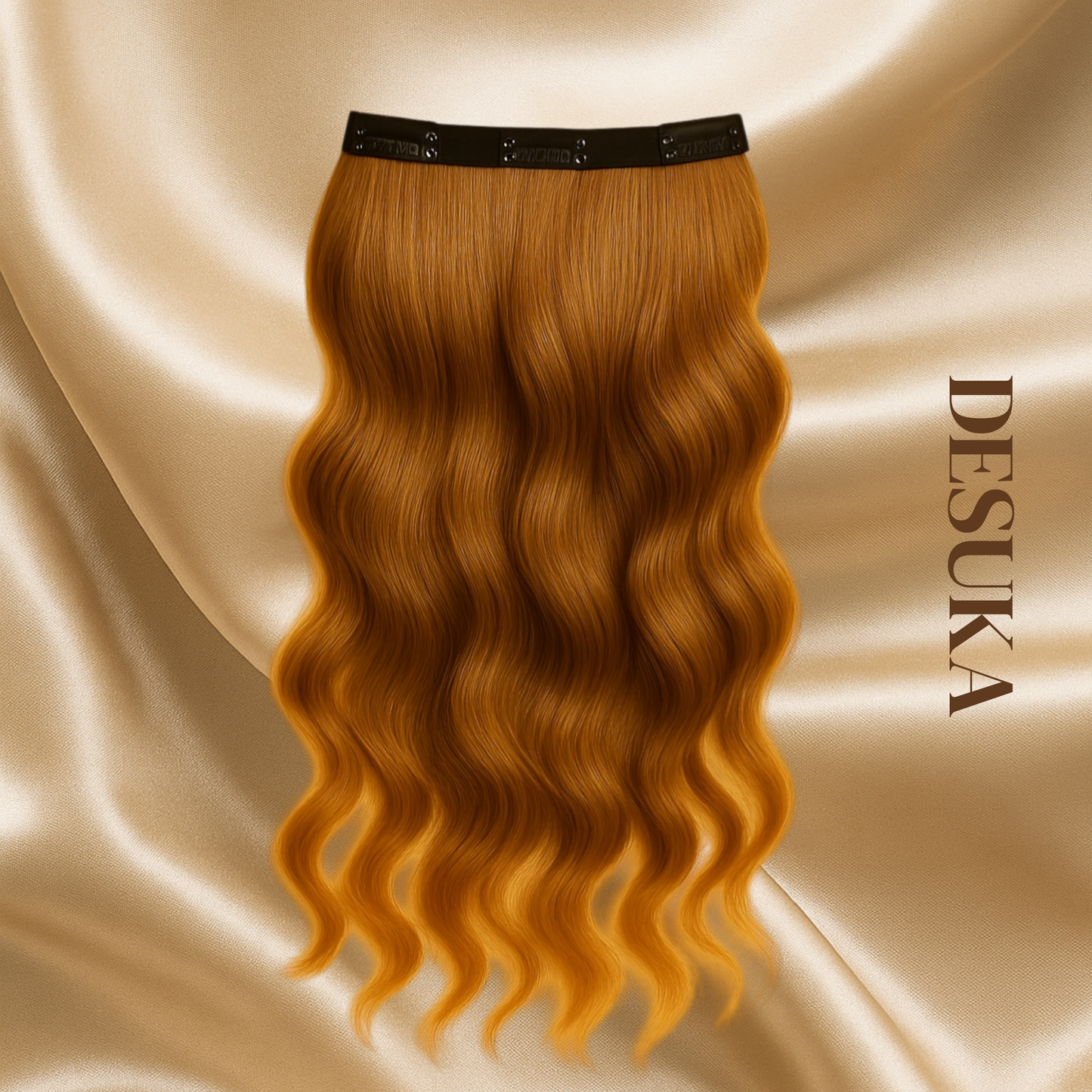 Desuka Volume Veil – 3 Clip Instant Volume Weft Clip-In Extensions Premium Wavy Desuka