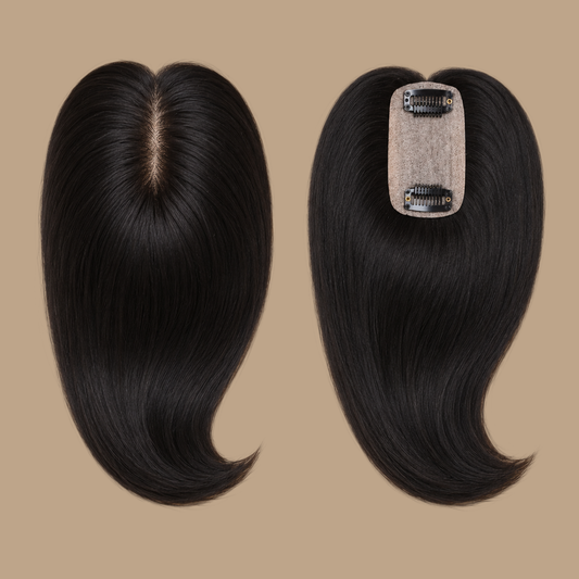SilkBlend Mini Scalp Topper – 2×3 Silk Base Hair Topper