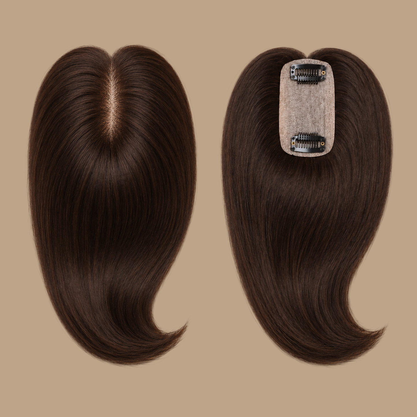 SilkBlend Mini Scalp Topper – 2×3 Silk Base Hair Topper