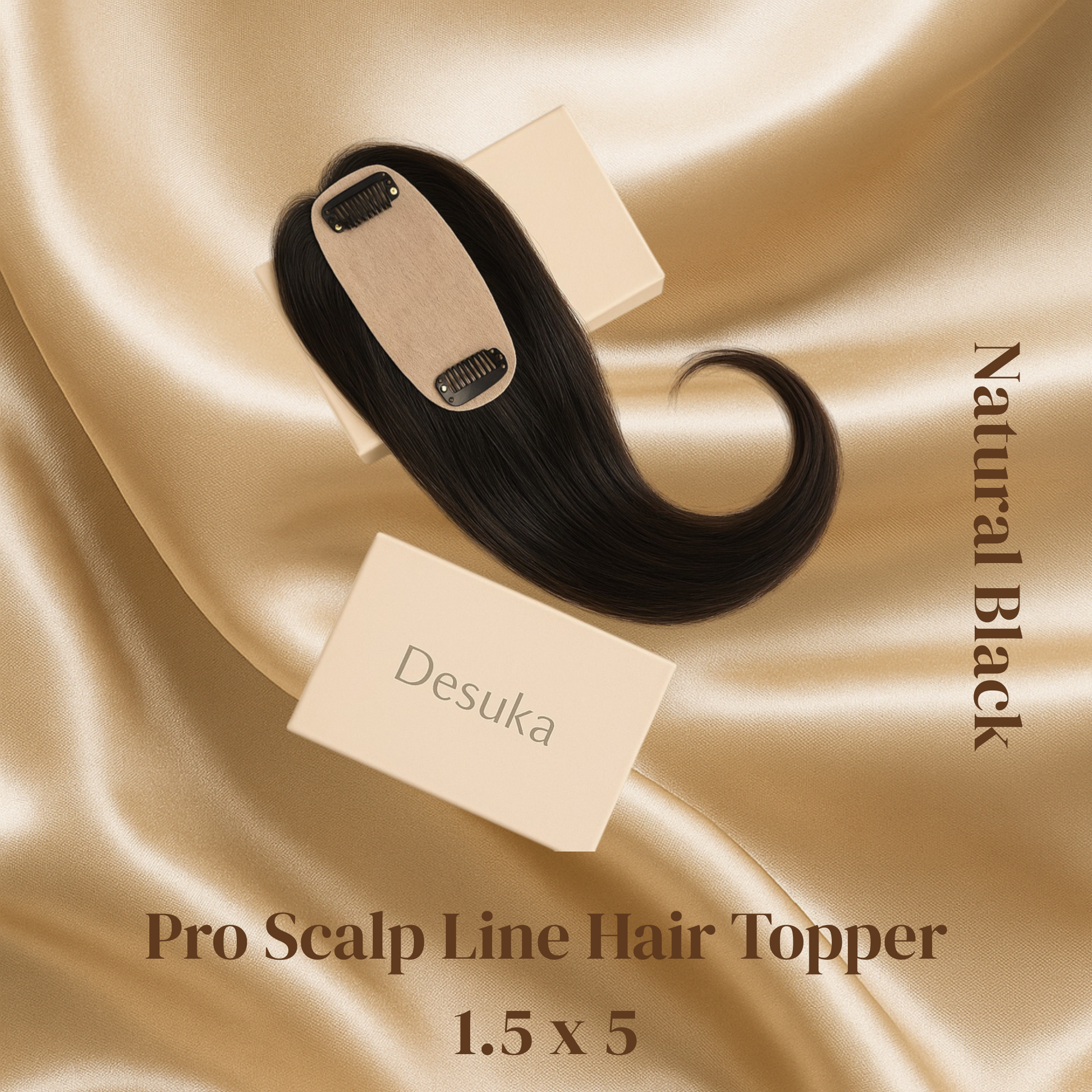 Pro Scalp Line Hair Topper 1.5 x 5 Desuka