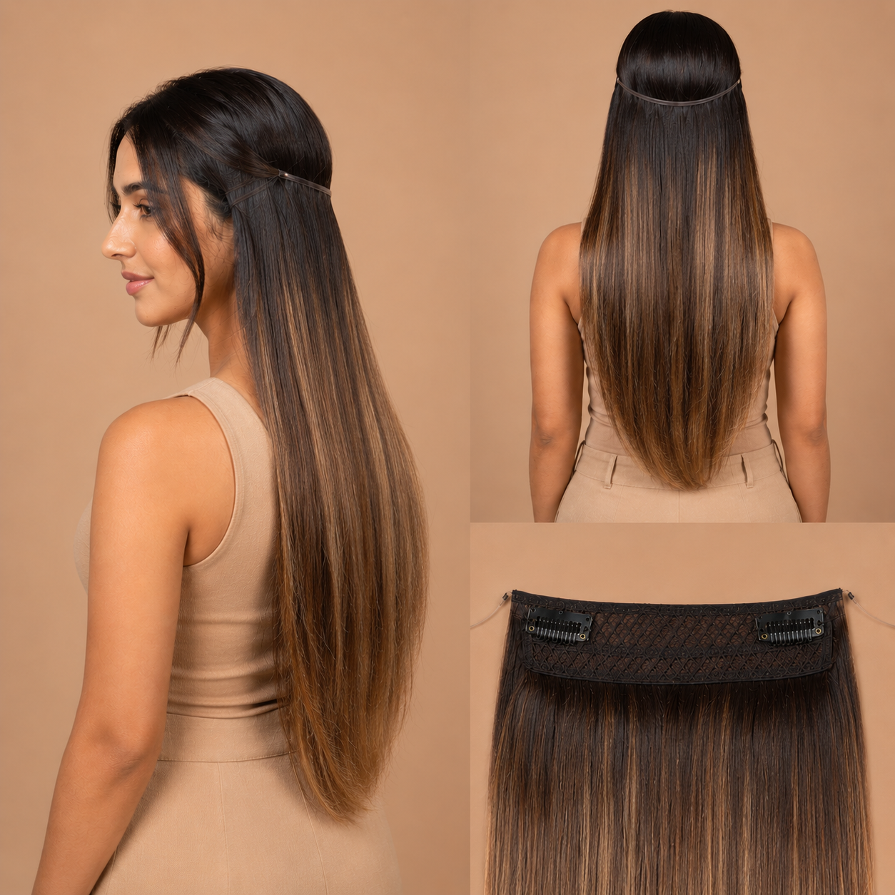InvisiHalo by Desuka Premium (10 inch - 20 inch) (NBHL - DBHL)